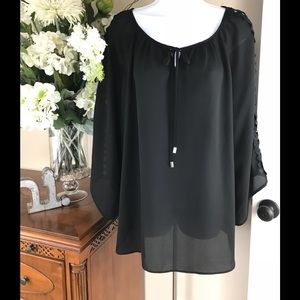 Woman’s XL Blouse Size XL Black